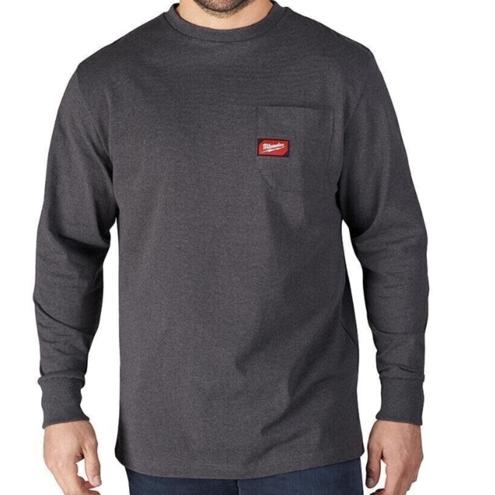 NIB Milwaukee mens long sleeve moisture-wicking top